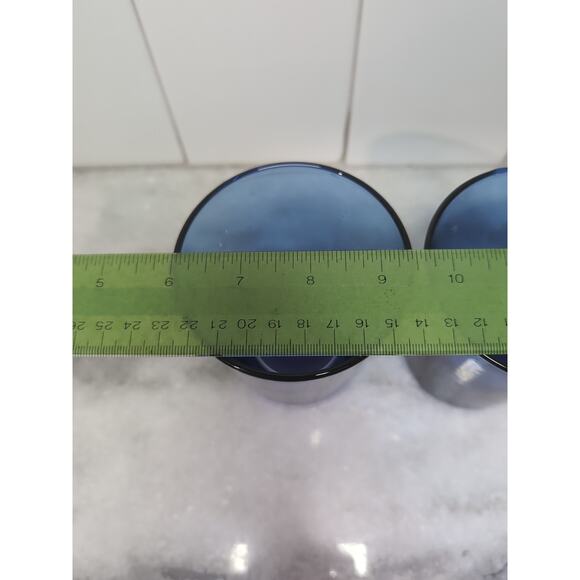 Anchor Hocking Cobalt Blue Whiskey Glasses,‎ Old Fashioned Glasses, Barware - Picture 9 of 9